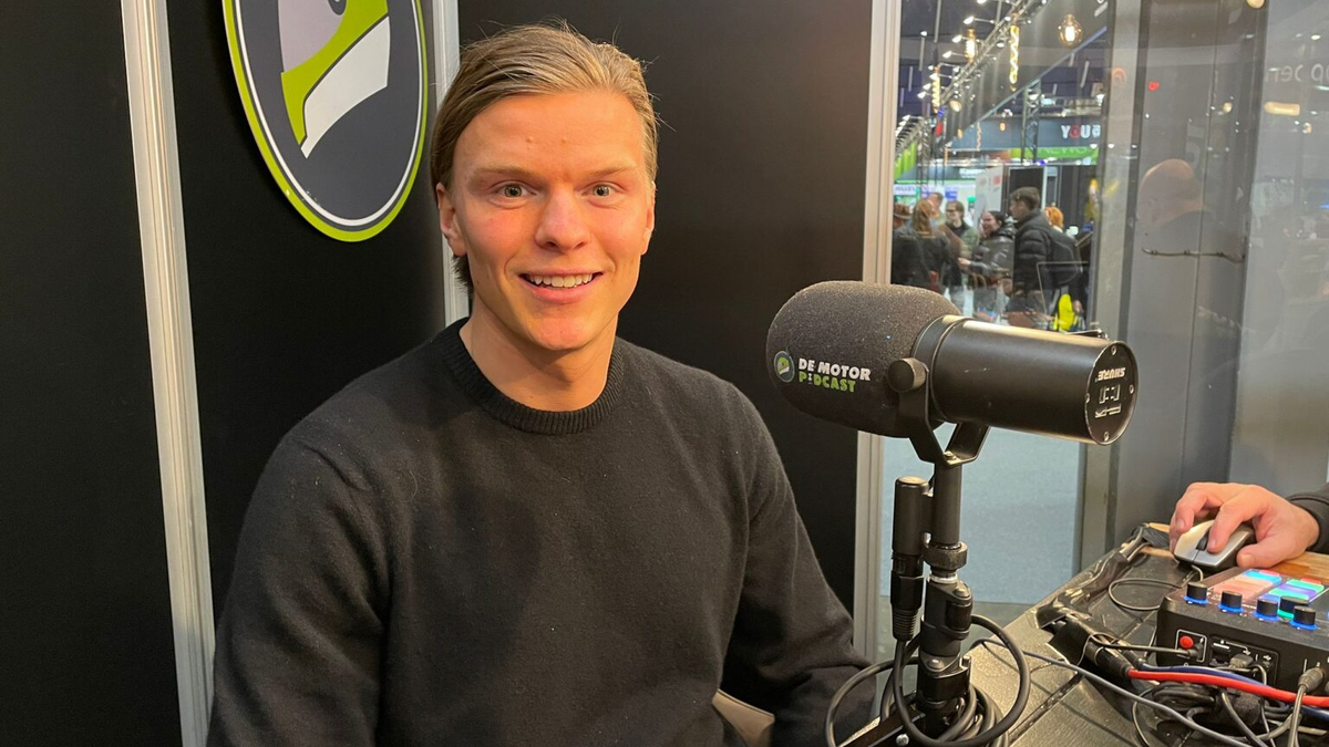 Opname van De Motor Podcast op de MOTORbeurs Utrecht